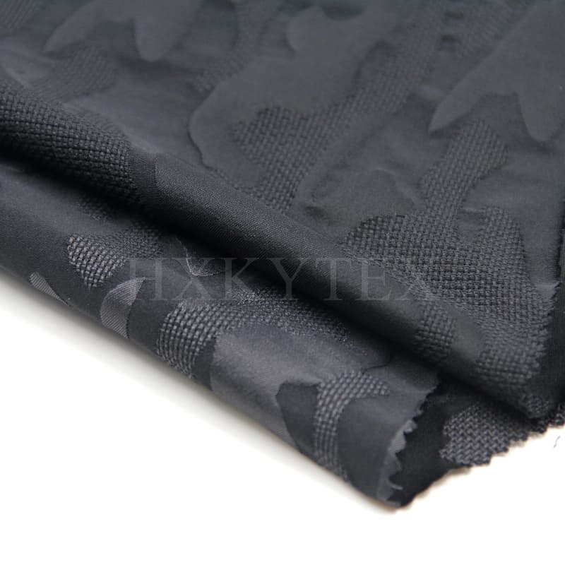 Camouflage Jacquard Yarn Dyed Fabric For outerwear
